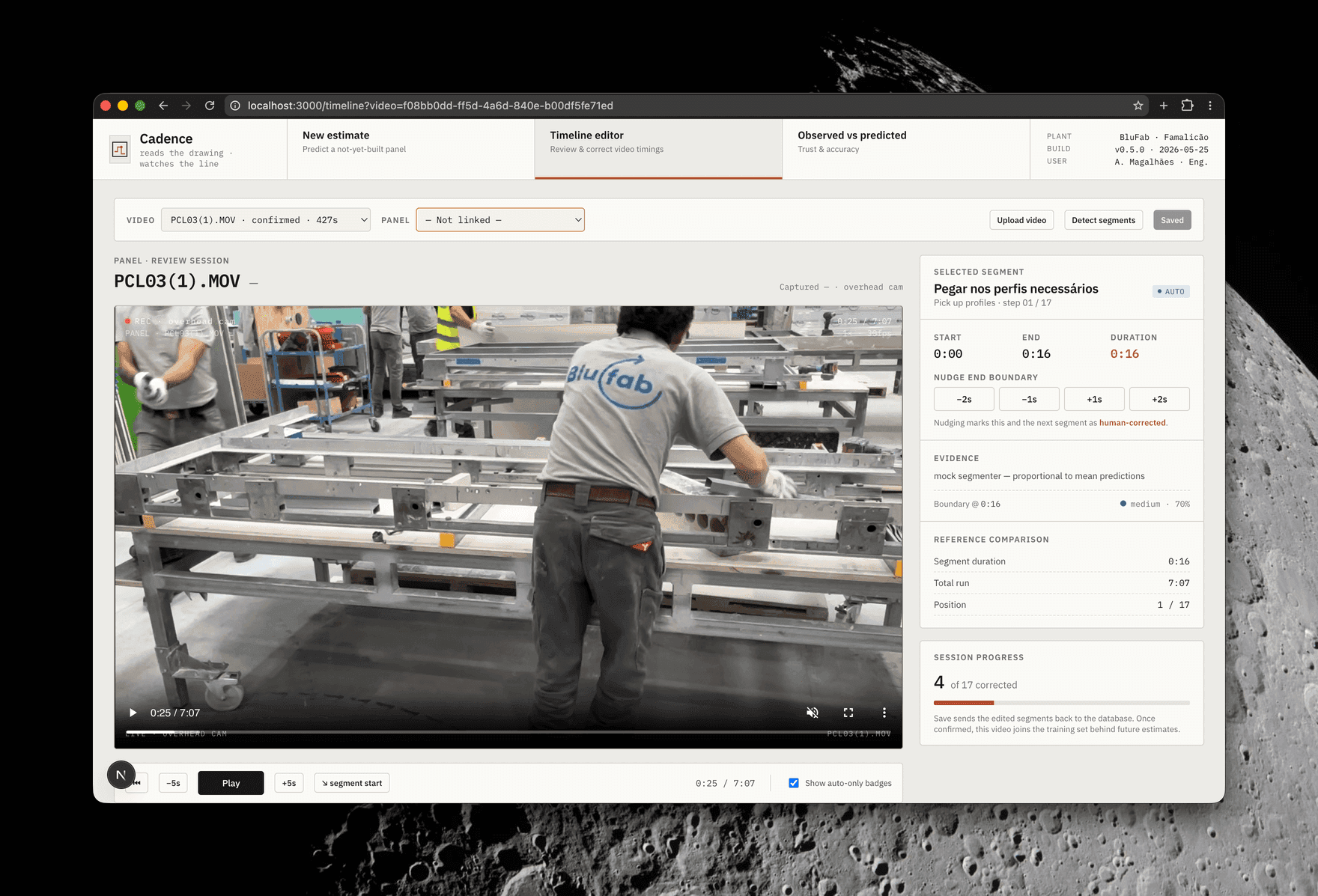 Cadence video annotation editor